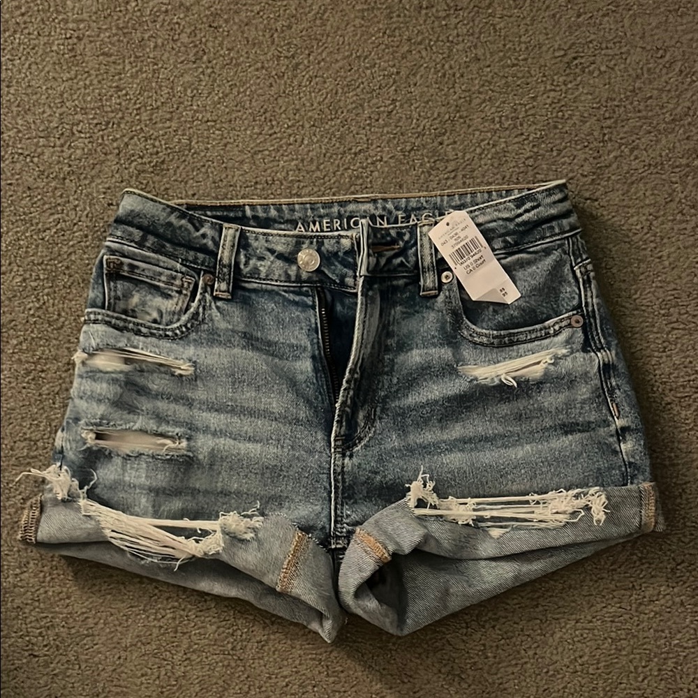 American Eagle Outfitters Ripped Jean Shorts